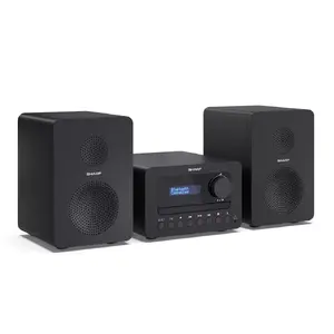 Home audio micro system Sharp TOKYO DAB+ HI-FI 40 W Black