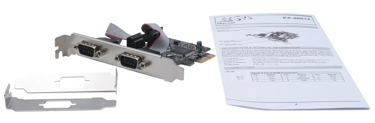 Internal Serial Adapter EXSYS EX-46012 Photo 4
