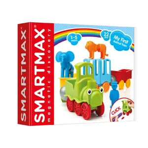 Vilcēns SMARTMAX My First Animal Train — plastmasa, daudzkrāsains, 1–5 gadu bērniem