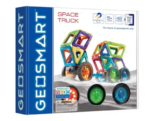Конструктор GeoSmart Space Truck, 42 детали, для детей от 5 лет