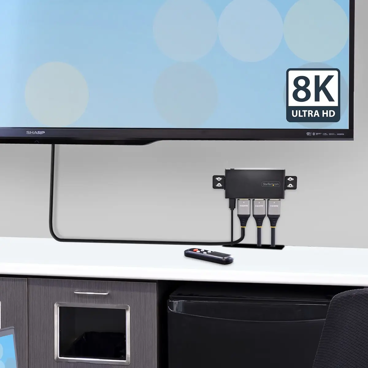 StarTech.com 2 portu 8K HDMI slēdzis 2.1 Photo 6
