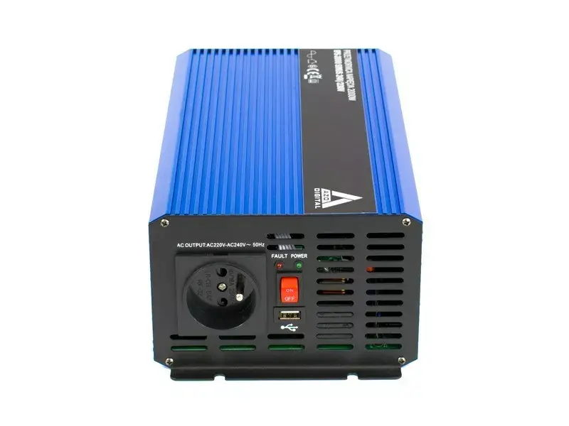 Инвертор AZO Digital SINUS IPS-2000S 24В-230В Photo 3