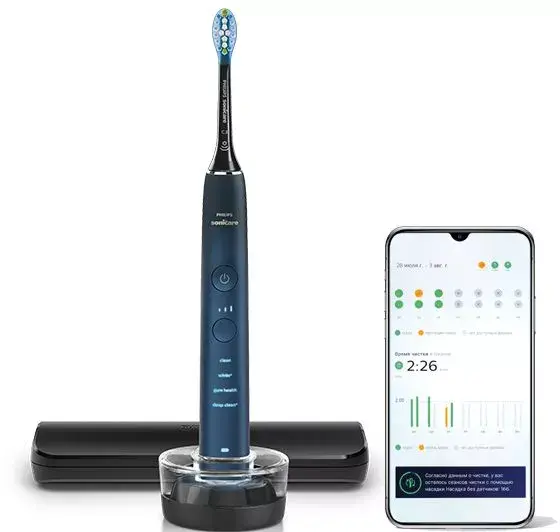 Philips Sonicare DiamondClean 9000 HX9911/88 soniskā suka Photo 2