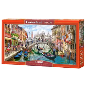 Пазл Castorland Charms of Venice 4000 деталей, 1380×680 мм, 9+ лет