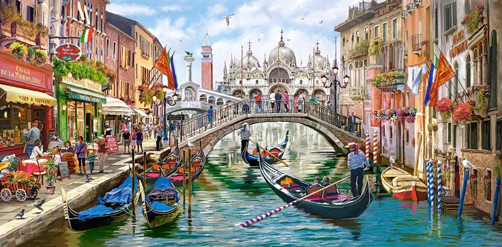 Castorland Charms of Venice 4000 gab. puzle Photo 2