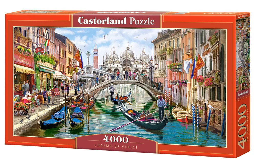 Castorland 4000 gabalu puzle Venēcijas šarms