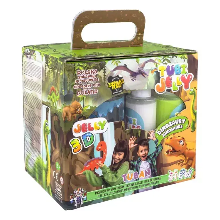 TUBAN Tubi Jelly Dinozauru radošais komplekts Photo 8