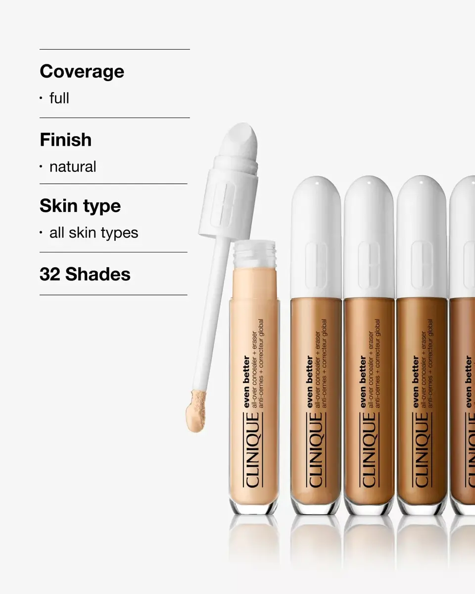Concealer Clinique Even Better All-Over Concealer + Eraser WN 01 Flax Photo 7