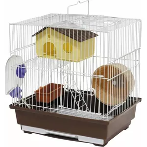 Клетка для мелких грызунов Panama Pet PP-50611 30×23×31 см бело/коричневая