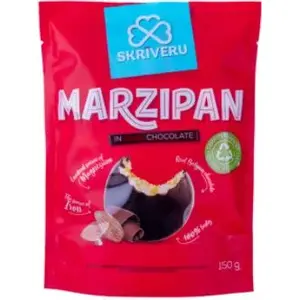 Marzipan in Dark Chocolate by Skrīveru saldumi, 150 g