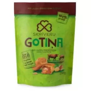Chocolate candy Skrīveru saldumi GOTIŅA with hazelnuts 250 g