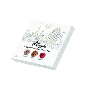 Box of Chocolate Truffles pure chocolate PURE Rīga 9 — 74 g