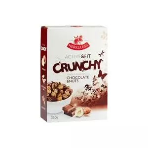 Müsli HERKULESS Active &amp; Fit Crunchy Choco Nuts, 0,350 kg
