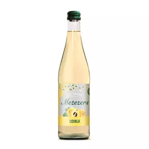 Non-alcoholic sparkling quince drink Mežezers 0.5 L bottle