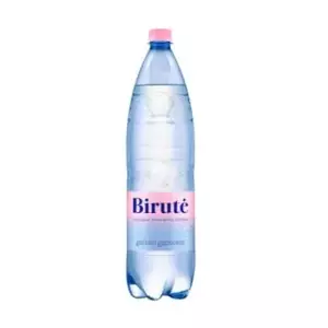 Minerālais ūdens Birute ar gāzi 1,5 l pudele
