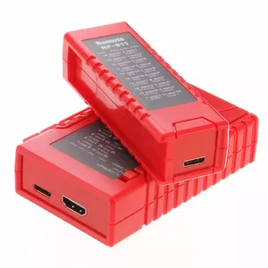 Тестер HDMI W-STAR WSNF-611 с mini HDMI, 19 светодиодов, проверка экранирования, удалённый модуль