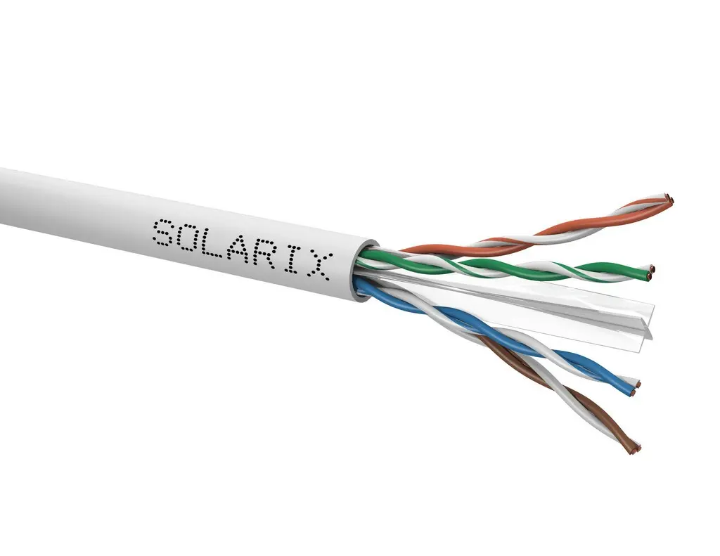 Tīkla kabelis Solarix CAT6 UTP PVC