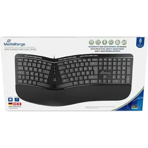 Клавиатура MediaRange MROS120 USB Проводная Компактная