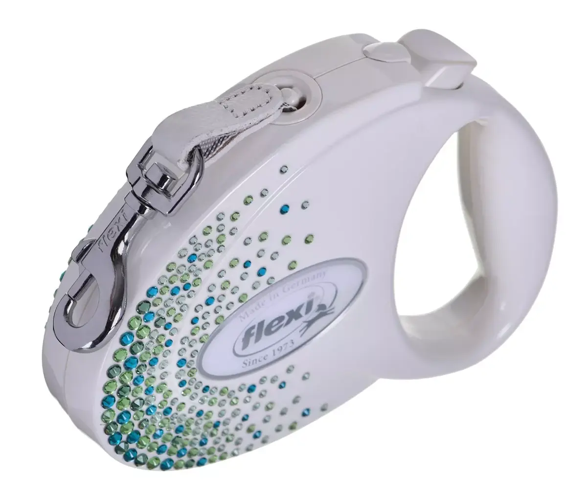 Retractable Dog Leash Flexi Glam Splash Leaf M 5 m Photo 2