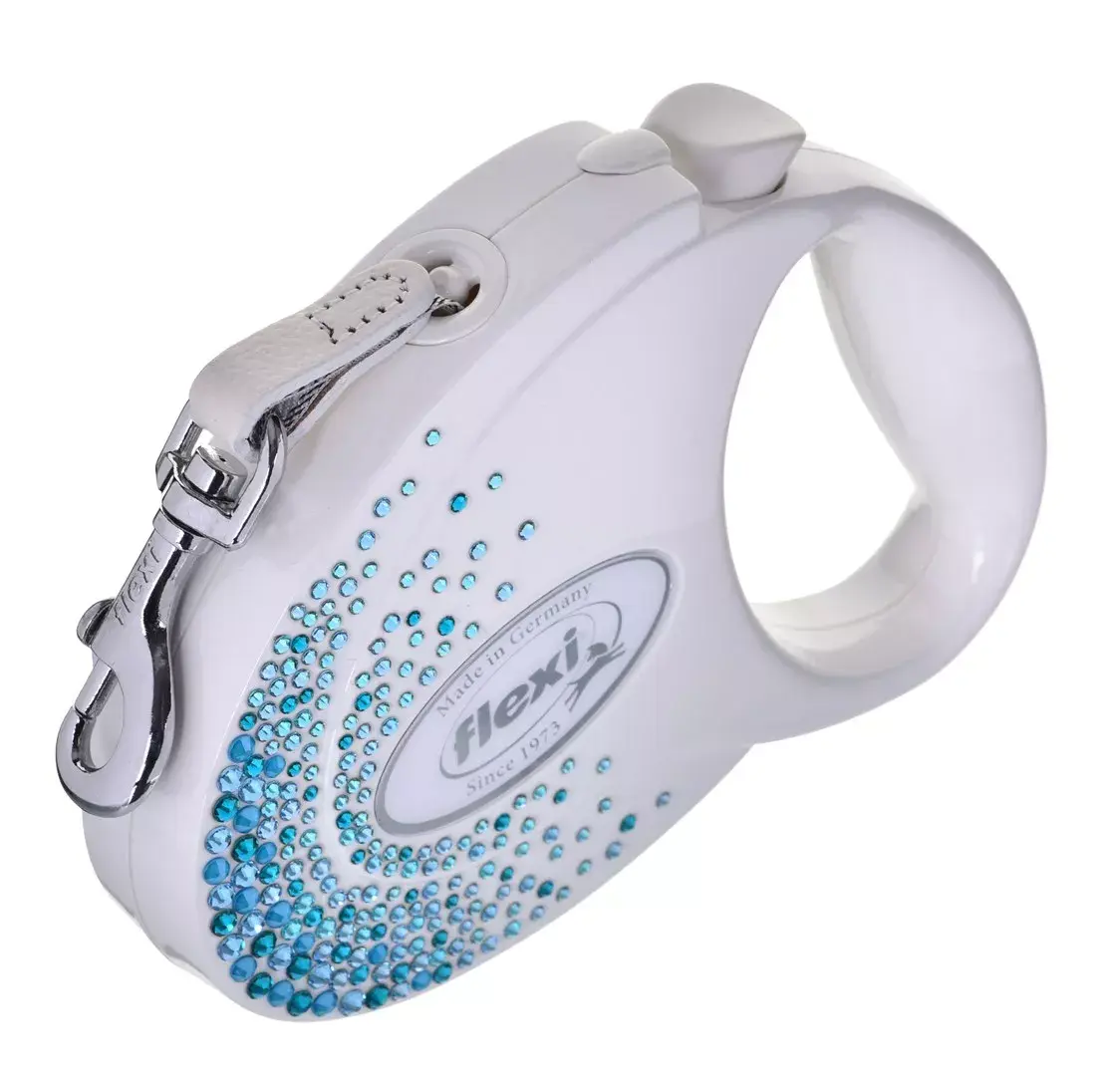Flexi Glam Splash Ocean M pagarināma pavada 5 m Photo 4