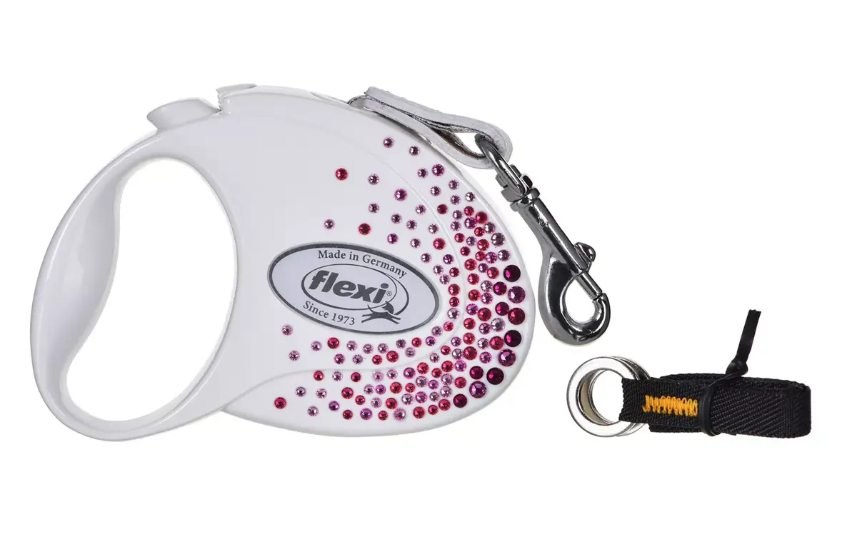 Flexi Glam Splash Pink S retractable leash 3 m Photo 1