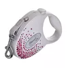 Flexi Glam Splash Pink S retractable leash 3 m Photo 3