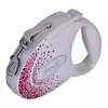 Retractable leash Flexi Glam Splash Pink M 5 m Photo 3