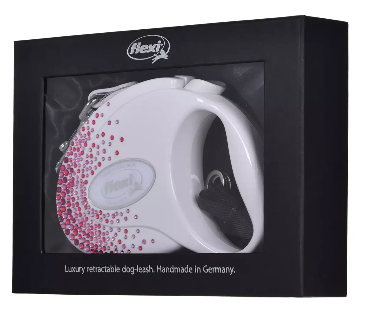 Retractable leash Flexi Glam Splash Pink M 5 m Photo 4
