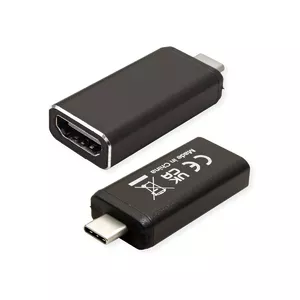 Cable Gender Changer VALUE 12.99.3227 USB Type C to HDMI Black