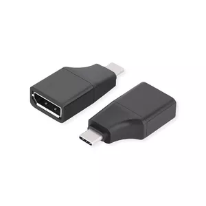 Cable gender changer VALUE 12.99.3228 USB Type C to DisplayPort Black