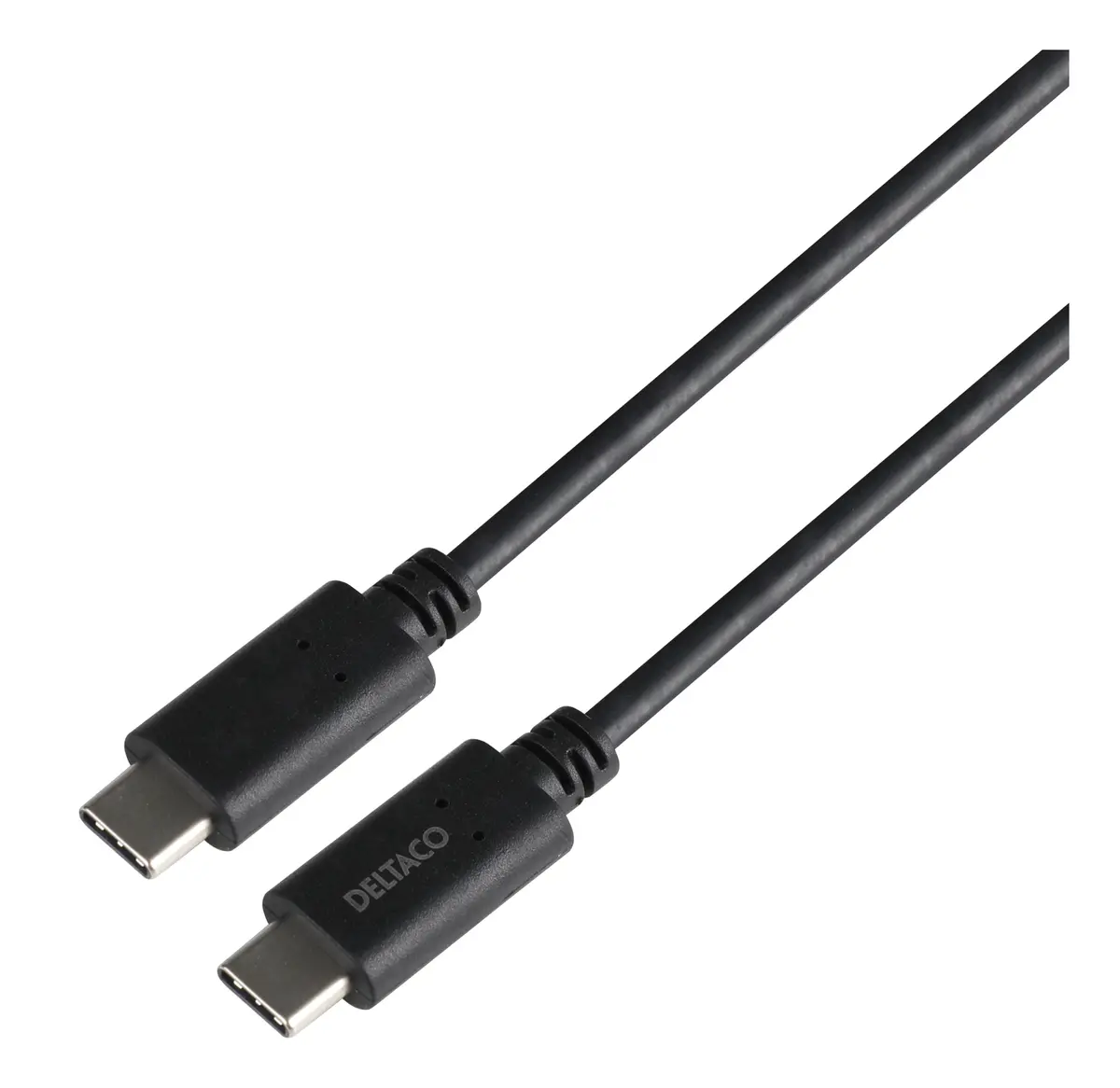 Deltaco USB-C uz USB-C kabelis USBC-1501-LSZH
