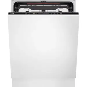 AEG FSE83708P Fully Integrated Dishwasher, 15 Place Settings, 60 cm, Energy Class D
