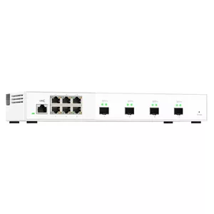 QNAP QSW-M2106-4S tīkla pārslēgs Vadīts L2 2.5G Ethernet (100/1000/2500) Balts