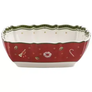 Serving bowl Villeroy & Boch 1485853877 Porcelain multicolour, 160×160 mm, 366 g