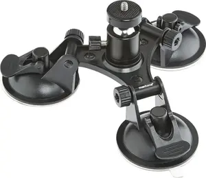 Tripod suction cup holder mantona 21285 for GoPro — suction-mount tripod adapter