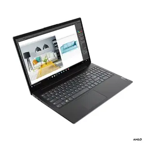 Laptop Lenovo V V15 AMD Ryzen 5 5500U, 15.6" FHD, 8 GB DDR4, 512 GB SSD, Windows 11 Home, Black