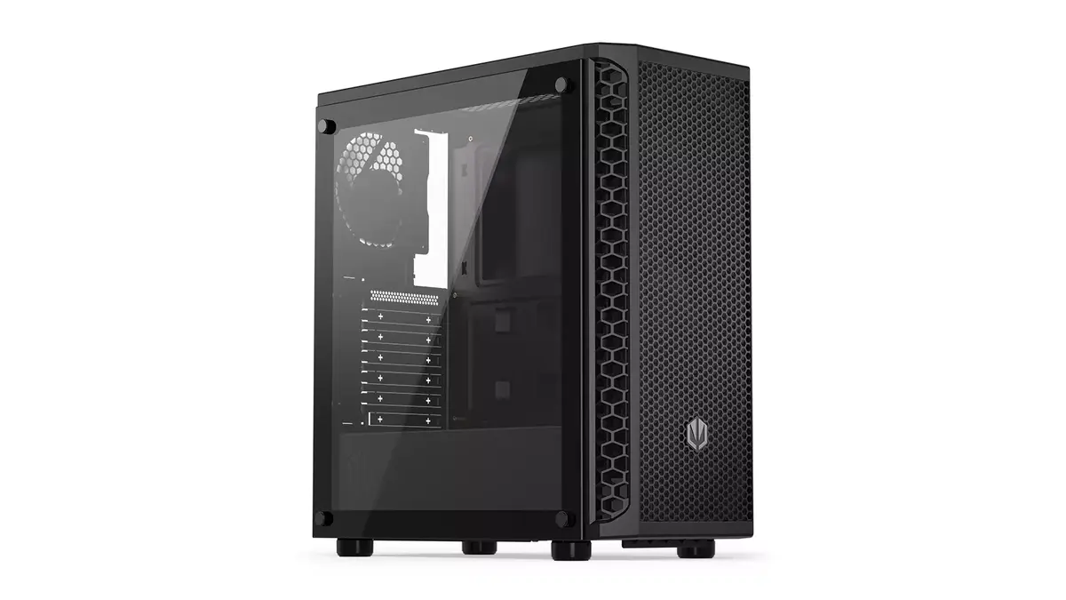 Datora tornis ENDORFY Signum 300 Air Black Photo 3