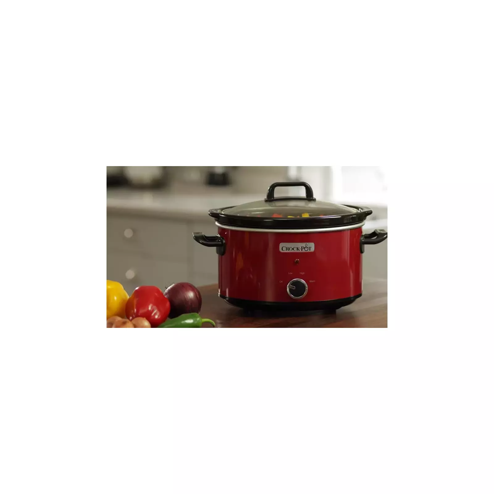 Crock Pot 3.5L Red Slow Cooker SCV400RD 