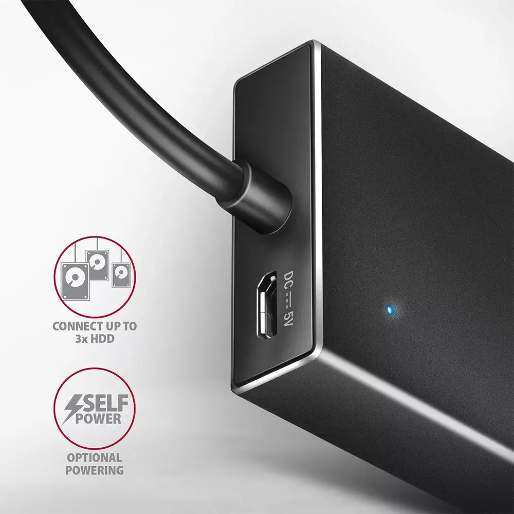 USB Хаб Axagon HUE-F7A Photo 5
