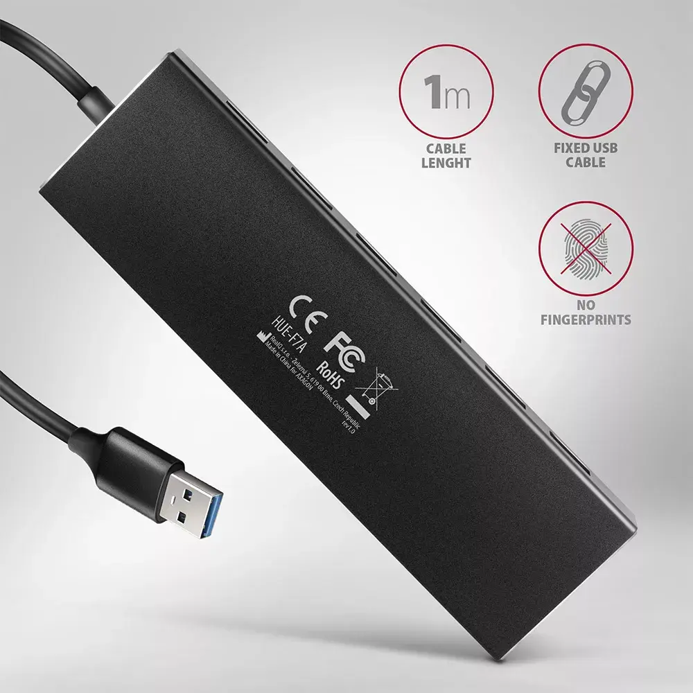 USB Хаб Axagon HUE-F7A Photo 6