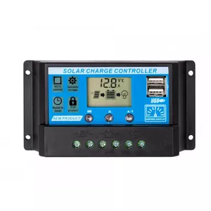 Saules kontrolieris SOL PWM 10A + 2xUSB