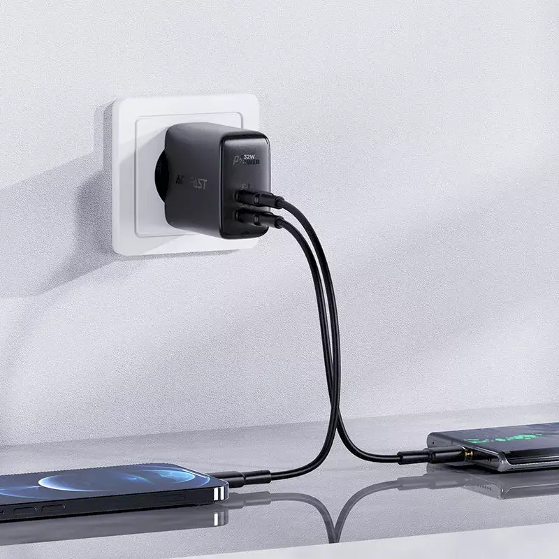 USB Type‑C Charger Acefast A5 black Photo 10