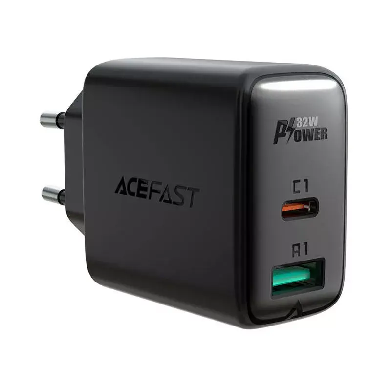 USB Type‑C Charger Acefast A5 black Photo 2