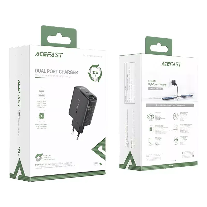 USB Type‑C Charger Acefast A5 black Photo 14