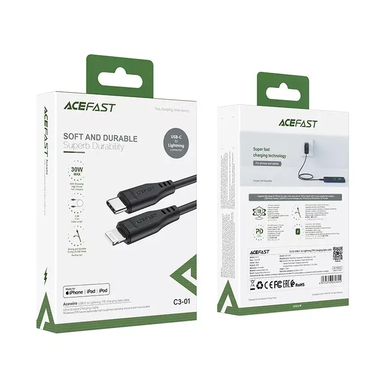 Acefast C3-01 Lightning to USB-C cable Photo 8