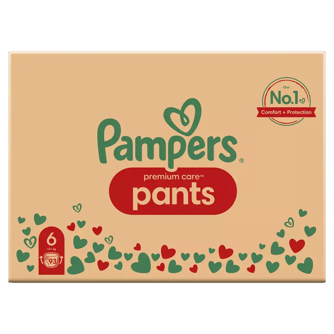 Pampers Pants Premium Care размер 6 — 93 шт. Photo 9