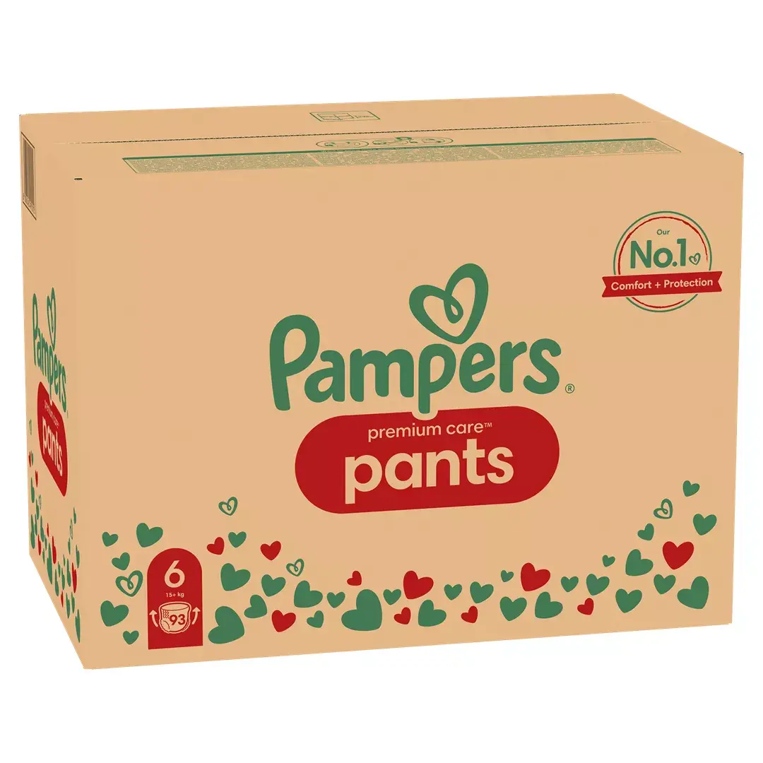 Pampers Pants Premium Care размер 6 — 93 шт. Photo 10