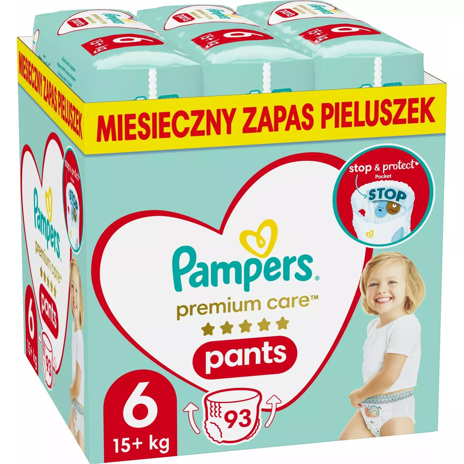 Pampers premium sale care 6 pants