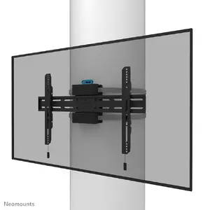 Neomounts WL30S-910BL16 Fixed TV Pillar Mount for 40-75 Inch Screens with 50 kg Capacity and Black Finish