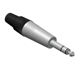 Cable connector Procab 6.3 mm jack male stereo connector